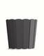 Bloempot BOARDEE BASIC antraciet 19,9cm