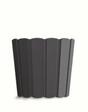 Bloempot BOARDEE BASIC antraciet 19,9cm