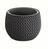 Bloempot met inzet SPLOFY BOWL mokka 18cm