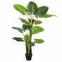 Kunst Colocasia boom bloeiend 140 cm