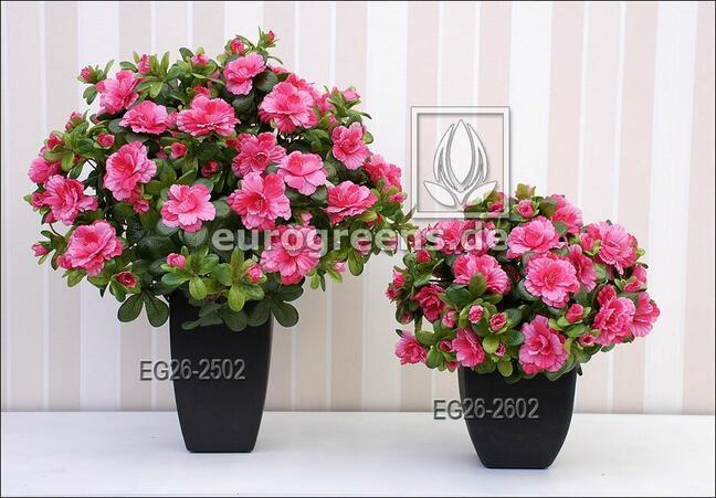 Kunstboeket Belgische Azalea roze 40 cm