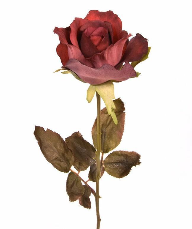 Kunsttak Rode roos 60 cm