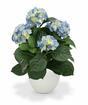 Kunstplant Hortensia blauw 45 cm