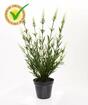 Kunstplant Lavendel wit 50 cm
