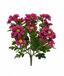 Kunstplant Rood-bordeaux chrysant 35 cm