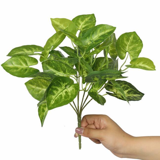Kunstplant Taro Araceae 25 cm